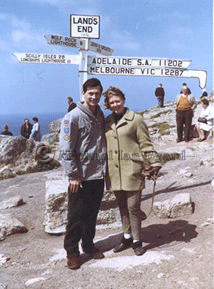 Ian and  Jenny, Sitmar Line Whitsun 1966